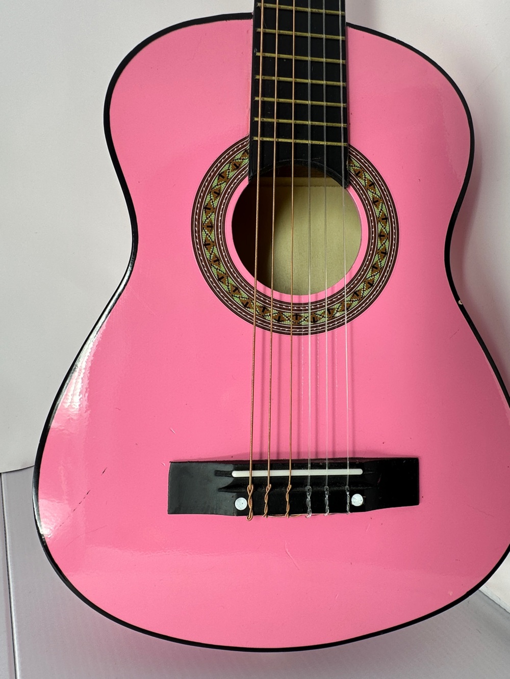 30 Inch Junior Guitar Pink - acoustic guitar - Picture 5 of 11